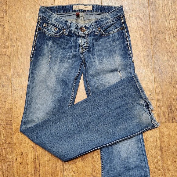 BKE Denim - BKE Sabrina Boot Cut Low Rise Jeans - Sz 26 x 33.5